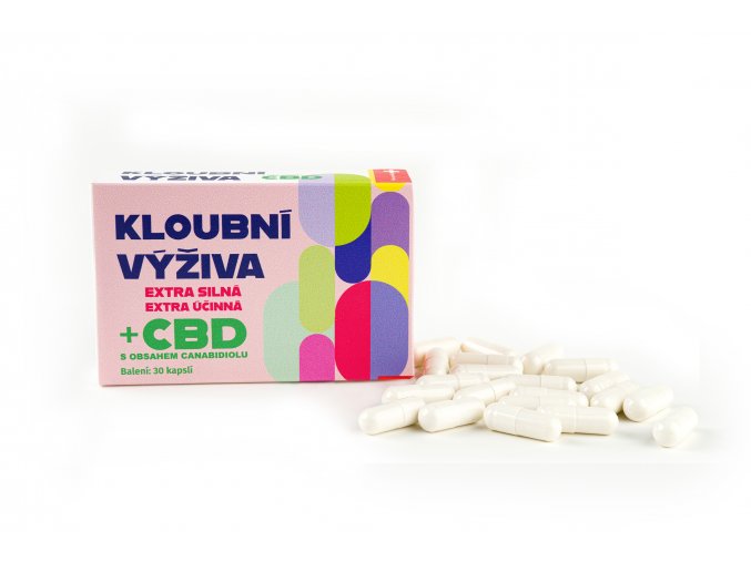 Kloubní výživa s CBD - 30 kapslí