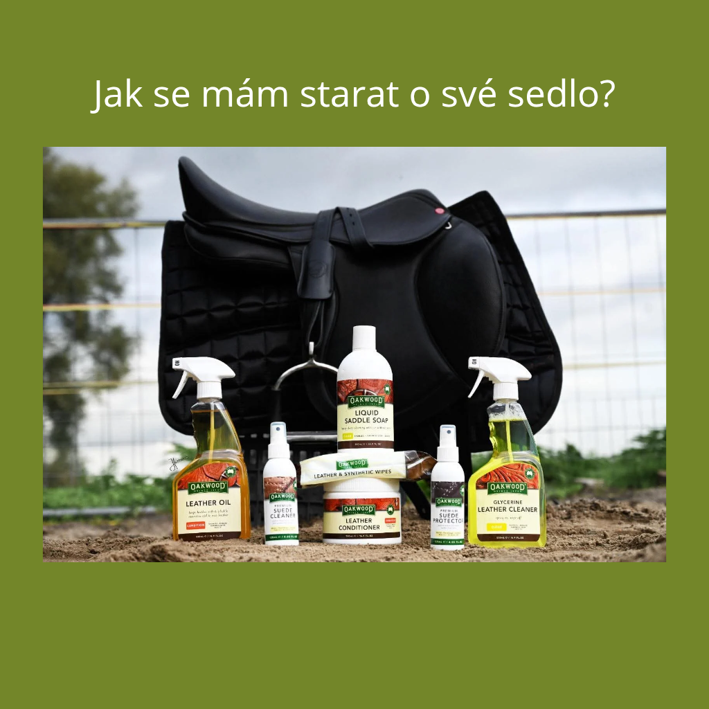 Jak se mám starat o své sedlo?
