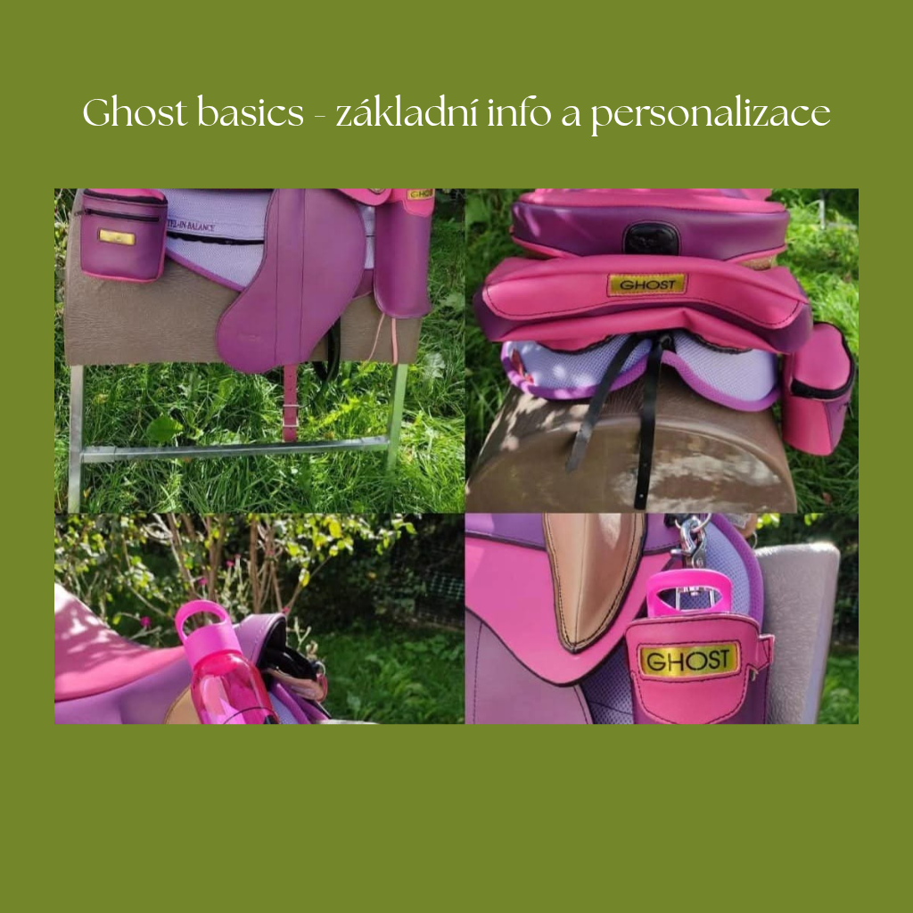 Ghost basics - základní informace o sedlech a možnostech personalizace