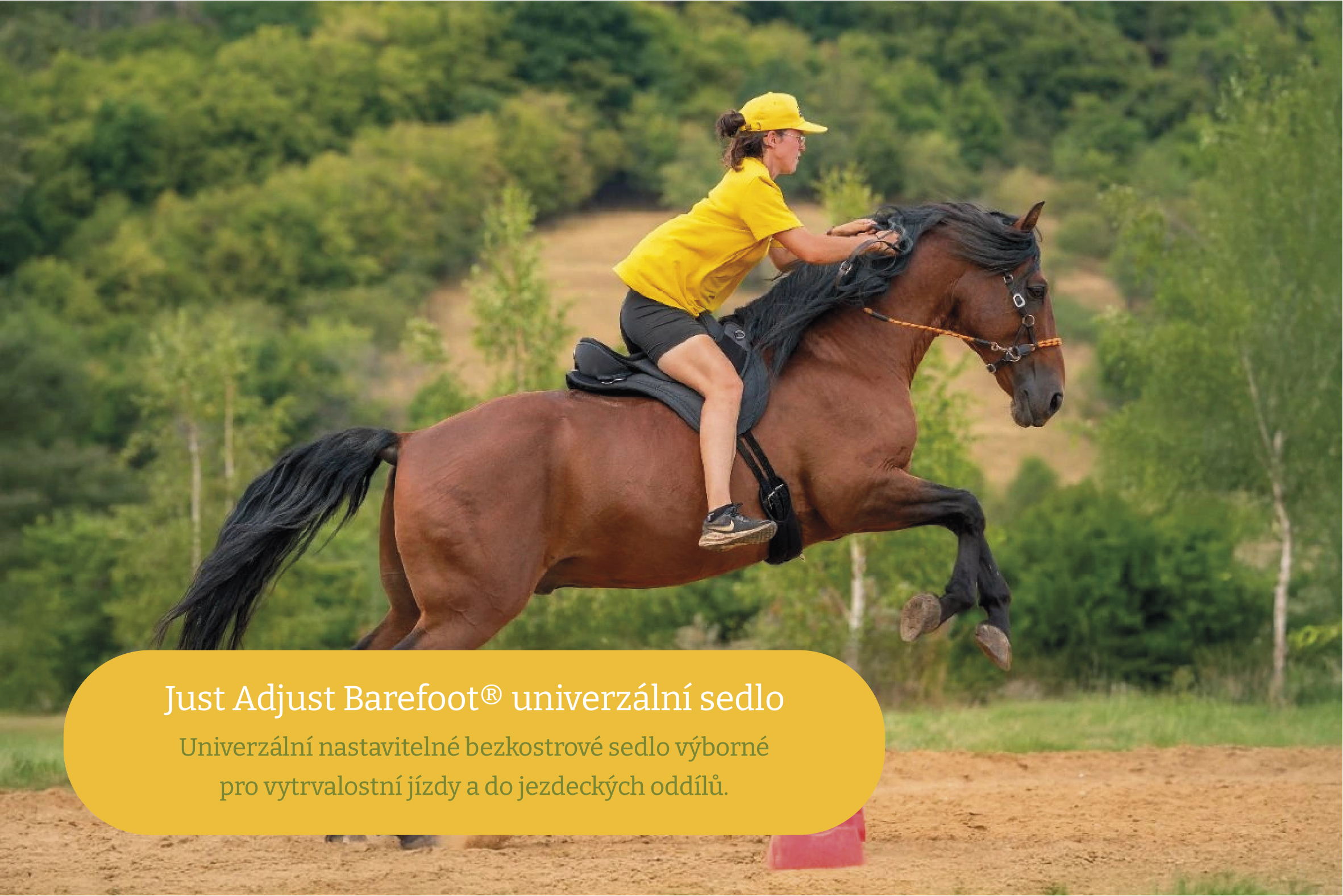 Just Adjust Barefoot® univerzální sedlo