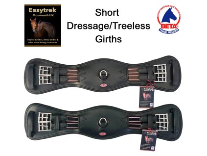 Elastický kožený  drezurní podbřišník Easytrek