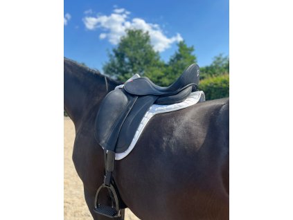 EDIX saddlepad contoured white 3