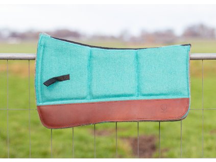 1.0900.35 EDIX westernpad Felt Turqouise IMG 9927