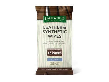 OP118 Leather Synthetic WipesLint Free 200mm x 300mm x 20PK