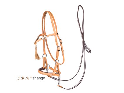 F.R.A. Shango westernová sidepull uzdečka