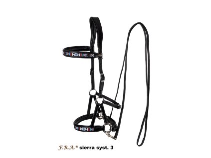 F.R.A. Sierra bezudidlová sidepull uzdečka