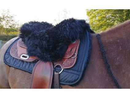 EDIX Alvin beránkové posedlí na westernové sedlo s výřezem pro hrušku