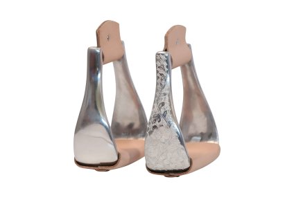 EDIX Show zdobené westernové třmeny z hliníku