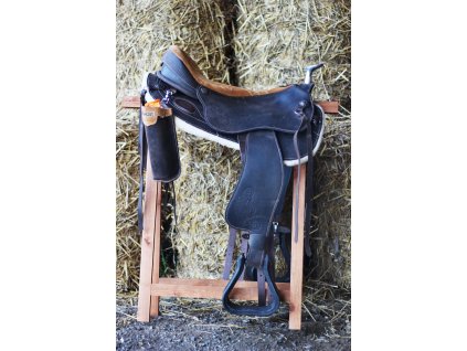 Ghost® USA bezkostrové westernové sedlo 18" grande, rigid base