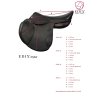 EDIX® Overview sizes Alydar saddle