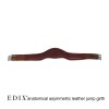 6.6503.1205 EDIX asymmetric soft leather elastic jump girth brown7638 scaled