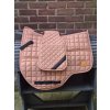 EDIX contoured DRsaddlepad stirrup protectioncover glitter Rose 3