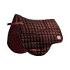 1.0901.4925 EDIX Glitter DR saddlepad burgundy DSC0382