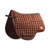 1.0901.4926 EDIX Glitter DR saddlepad brown DSC0393