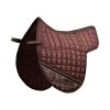 1.0906.6505 EDIX contour dressage pad brown DSC0193