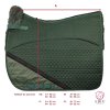 Uni Dressage pad overview sizes