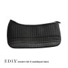 1.0900.6770 EDIX western felt 8 saddlepad black DSC0366