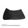 1.0900.6770 EDIX western felt 8 saddlepad black DSC0365 (1)
