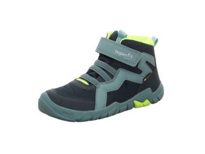 Superfit BAREFIT celoroční obuv TRACE Grün/gelb 1-006034-7000