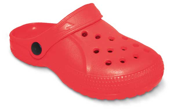 Befado dětské pantofle EVA - "kroksy" červené Velikost: 29