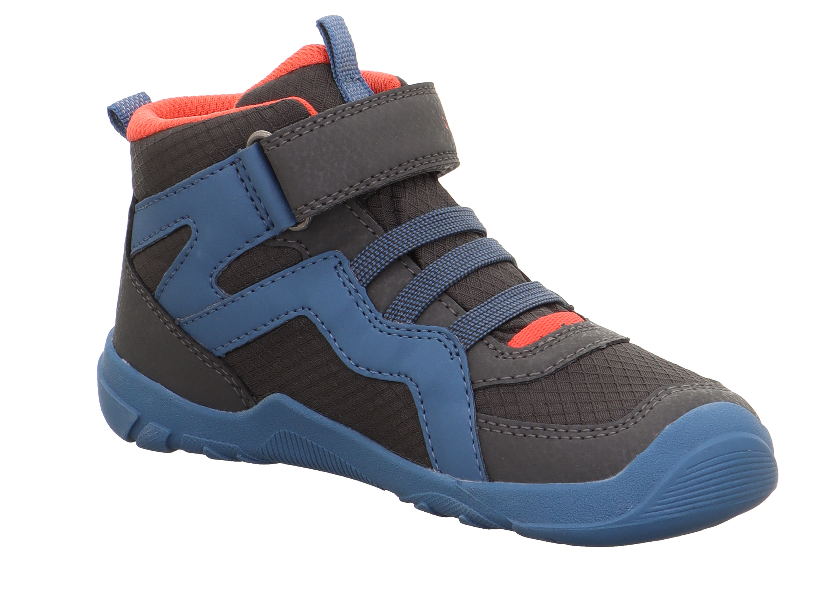 Superfit BAREFIT celoroční obuv TRACE Grau/Blau 1-006034-2000 Velikost: 27