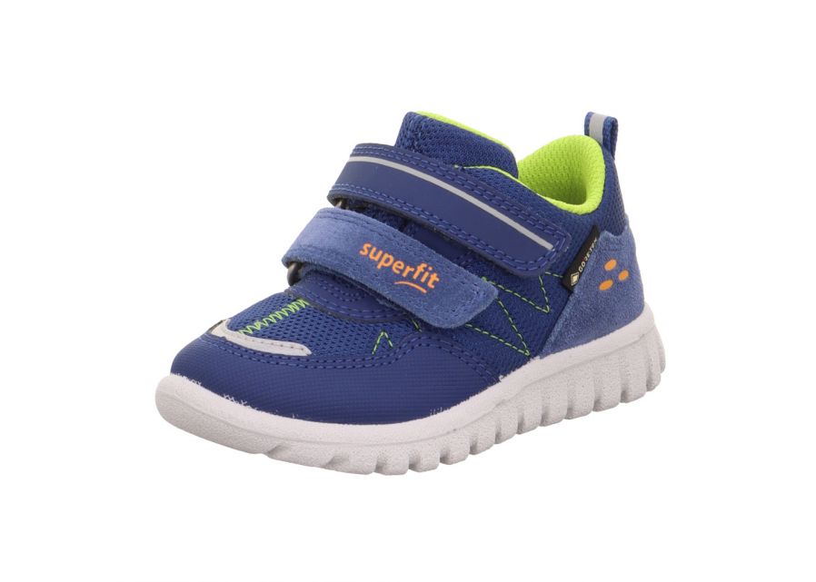 Superfit celoroční teniska GORE-TEX® Sport 7 Blau/hellgrün 1-006182-8000 Velikost: 24