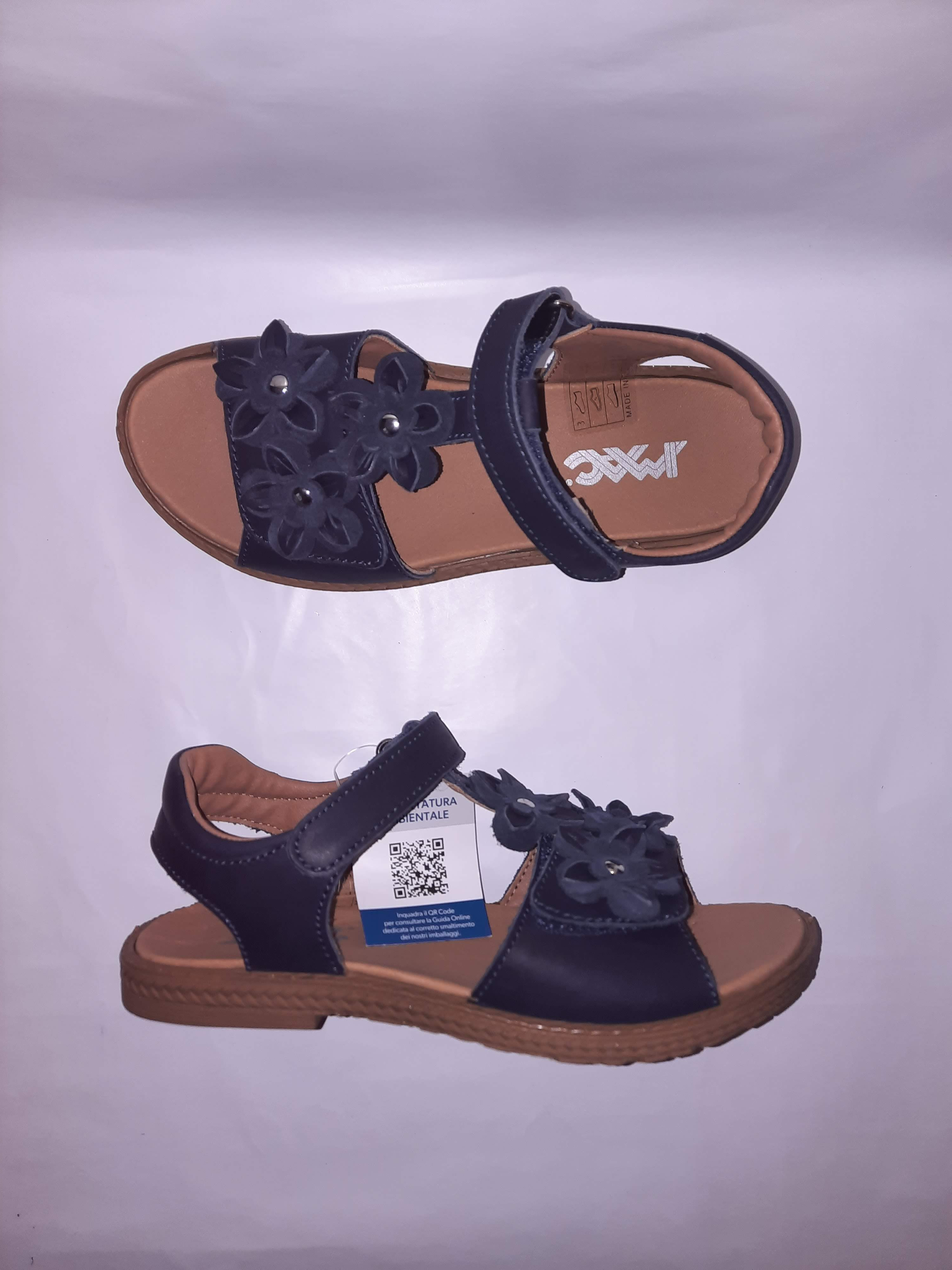 IMAC letní sandálky Amelia blue/black 377424 Velikost: 35