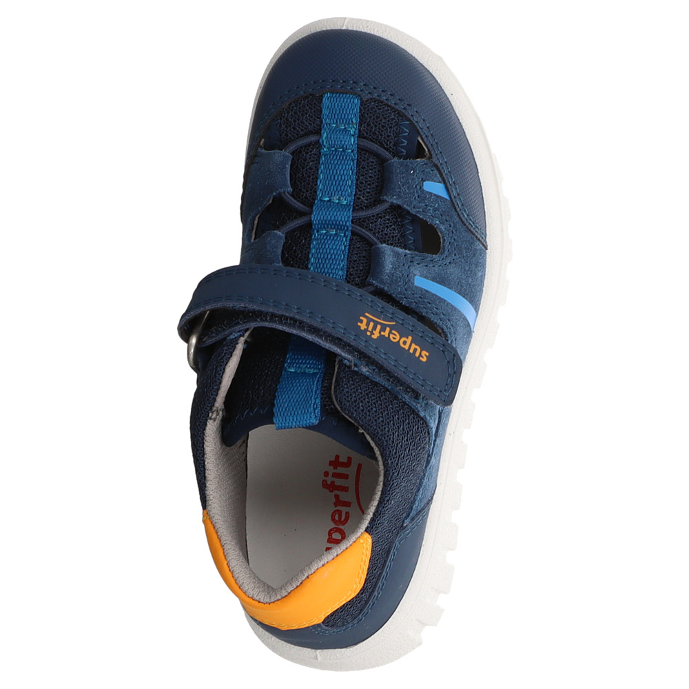 Superfit chlapecké sandálky SPORT7 MINI Blau/gelb 1-006181-8000 Velikost: 22