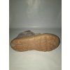 KTR® barefoot letní sandálky KENY 04 toffee/karamel