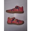 KTR® barefoot letní sandálky KENY 01 růžová/modrá