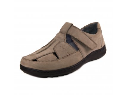 Pánské sandále Waldläufer artikl 478303 191 088 šedobéžové