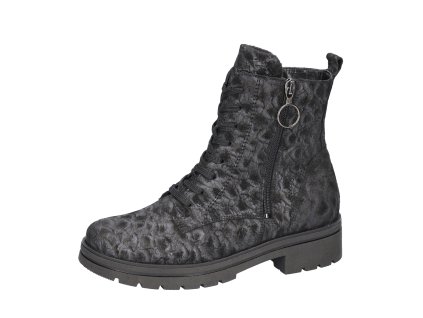 Dámská kotníková obuv zimní vzor 648803 146 001 černé vzor
