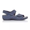 berkemann rina womens anatomic sandals 01040 915 blue