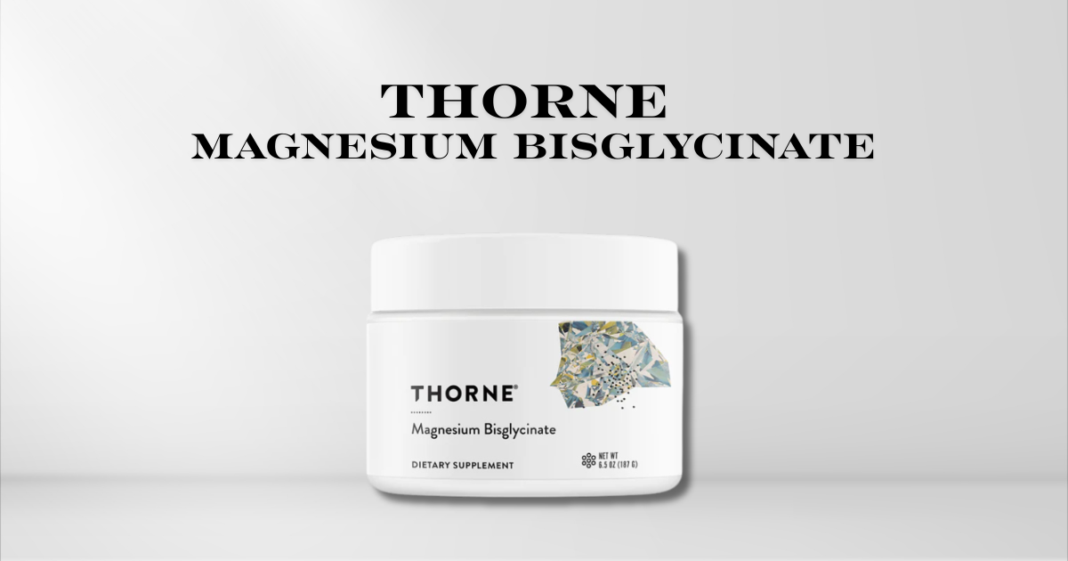 Thorne Magnesium Bisglycinate - najkvalitnejšia forma magnézia na trhu