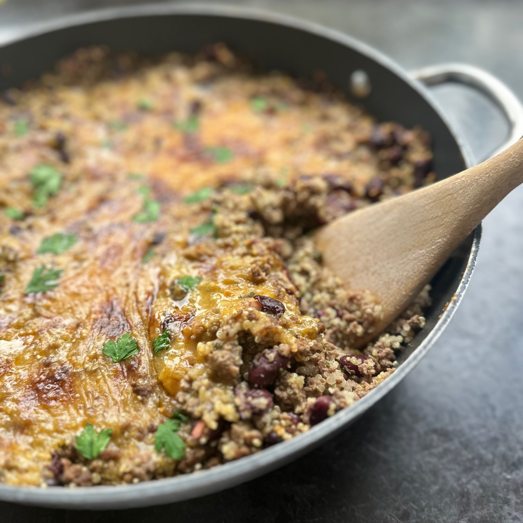 Mexická panvica s mletým mäsom (bez lepku a bez mlieka)