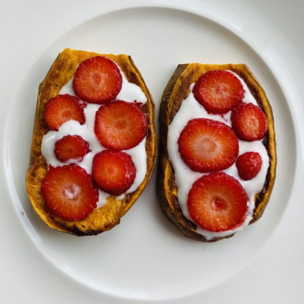 Toast z batátov nasladko (AIP)