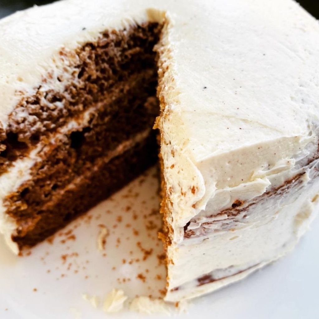 Jablkový koláč s krémom (AIP)