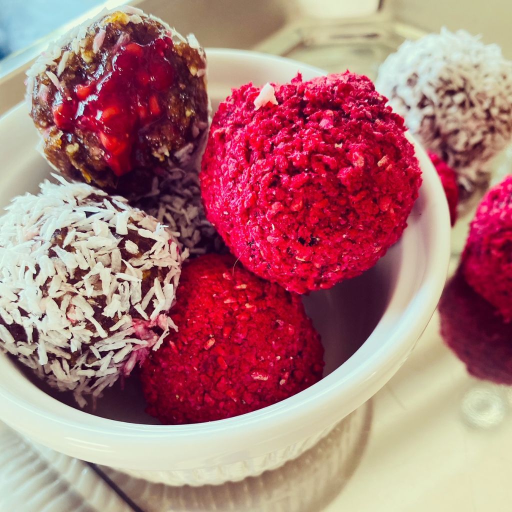 Guličky s malinovým džemom (AIP)