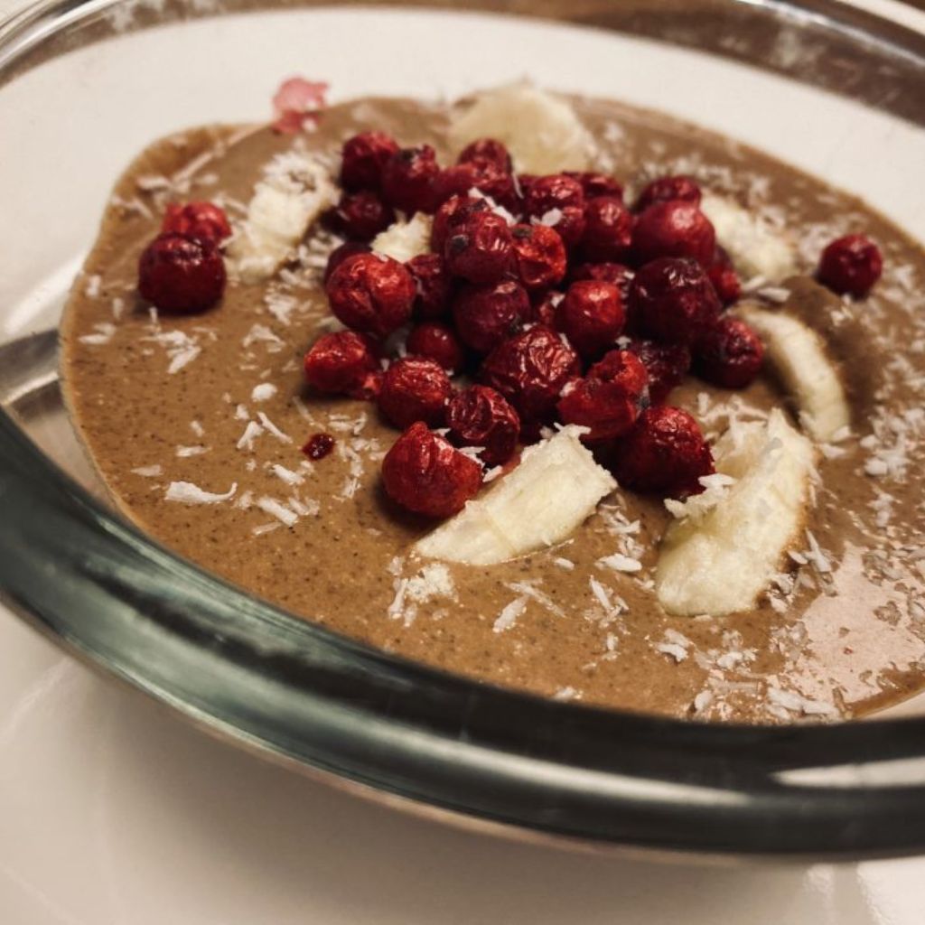 Chia kakaový puding