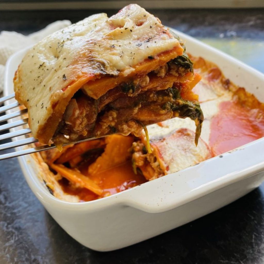 Batátové lasagne (AIP)