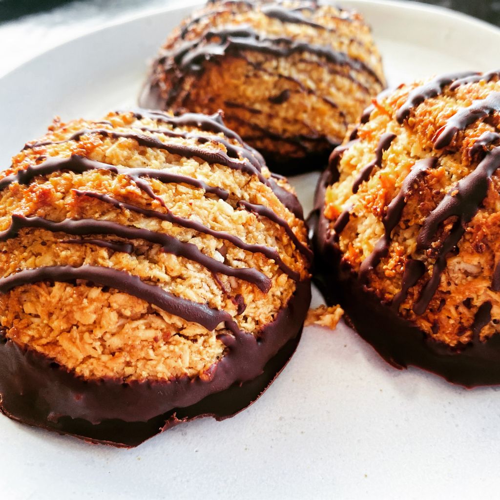 Vegánske kokosové makrónky