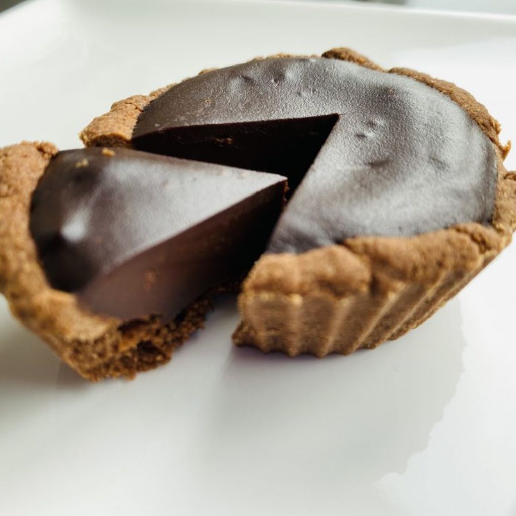 Paleo čokoládová tartaletka