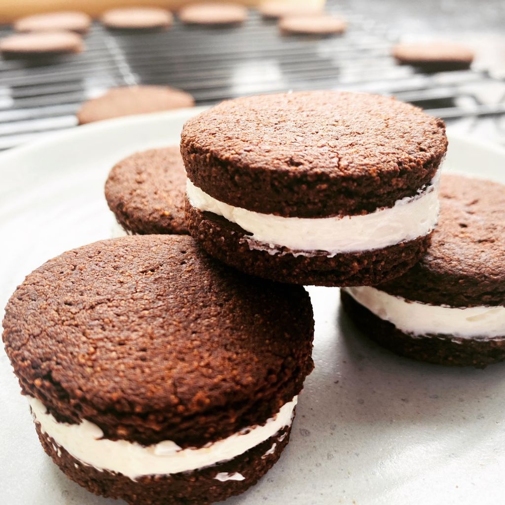 Domáce paleo oreo keksy