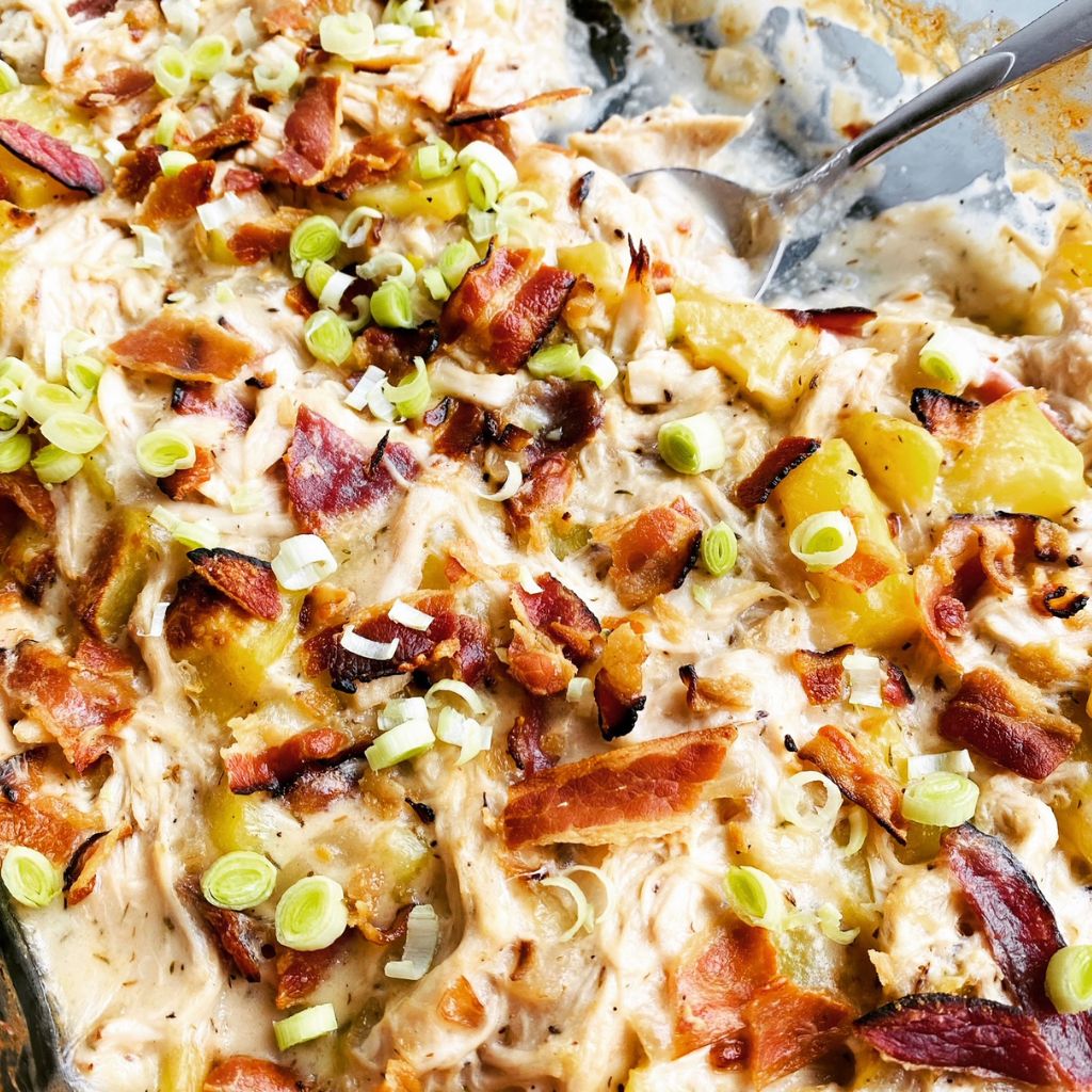 Krémové kuracie prsia so zemiakmi