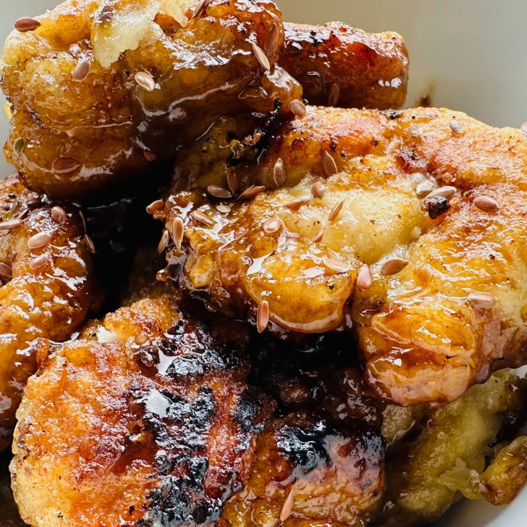 Chrumkavé paleo pomarančové kuracie prsia