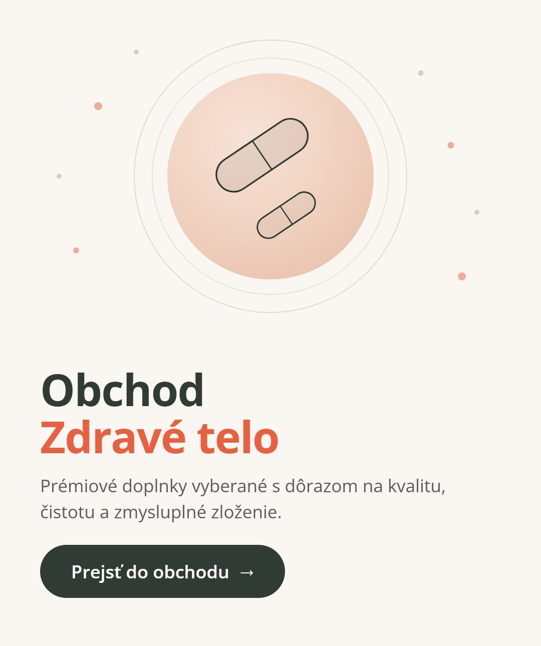 Obchod Zdravé telo