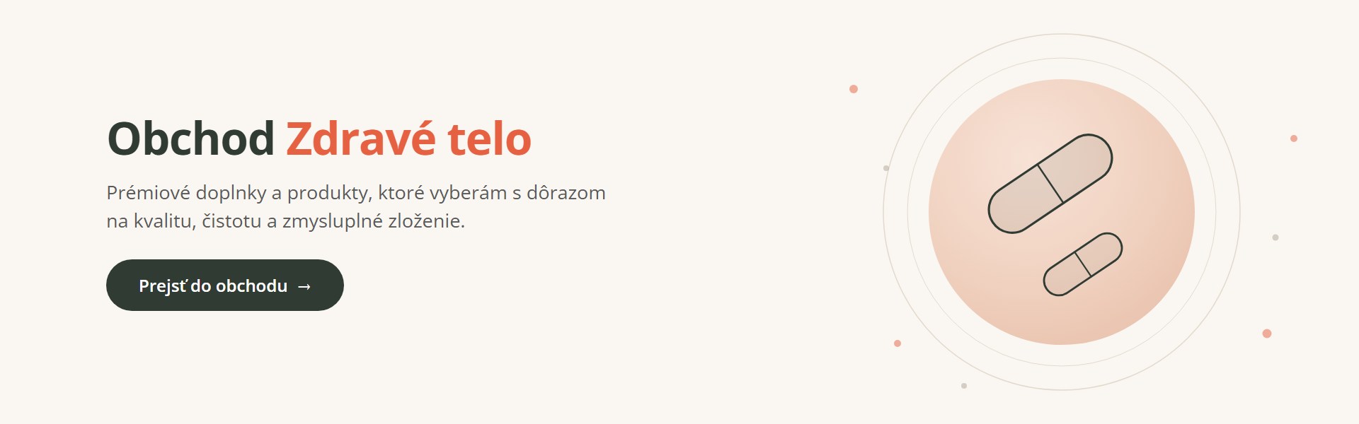 Obchod Zdravé telo
