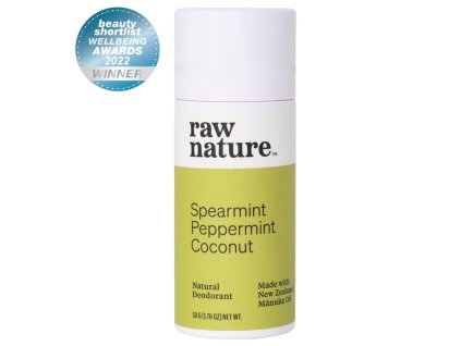 raw nature natural deodorant spearmint peppermint coconut 1200x1200 1