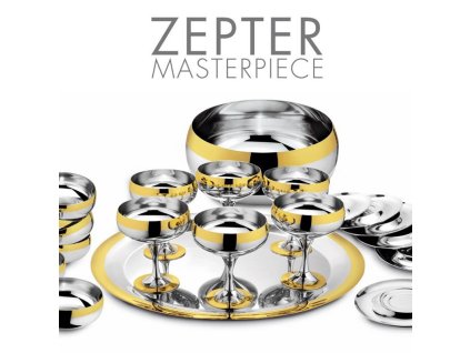 3239 baron gold dezertni souprava zlacena