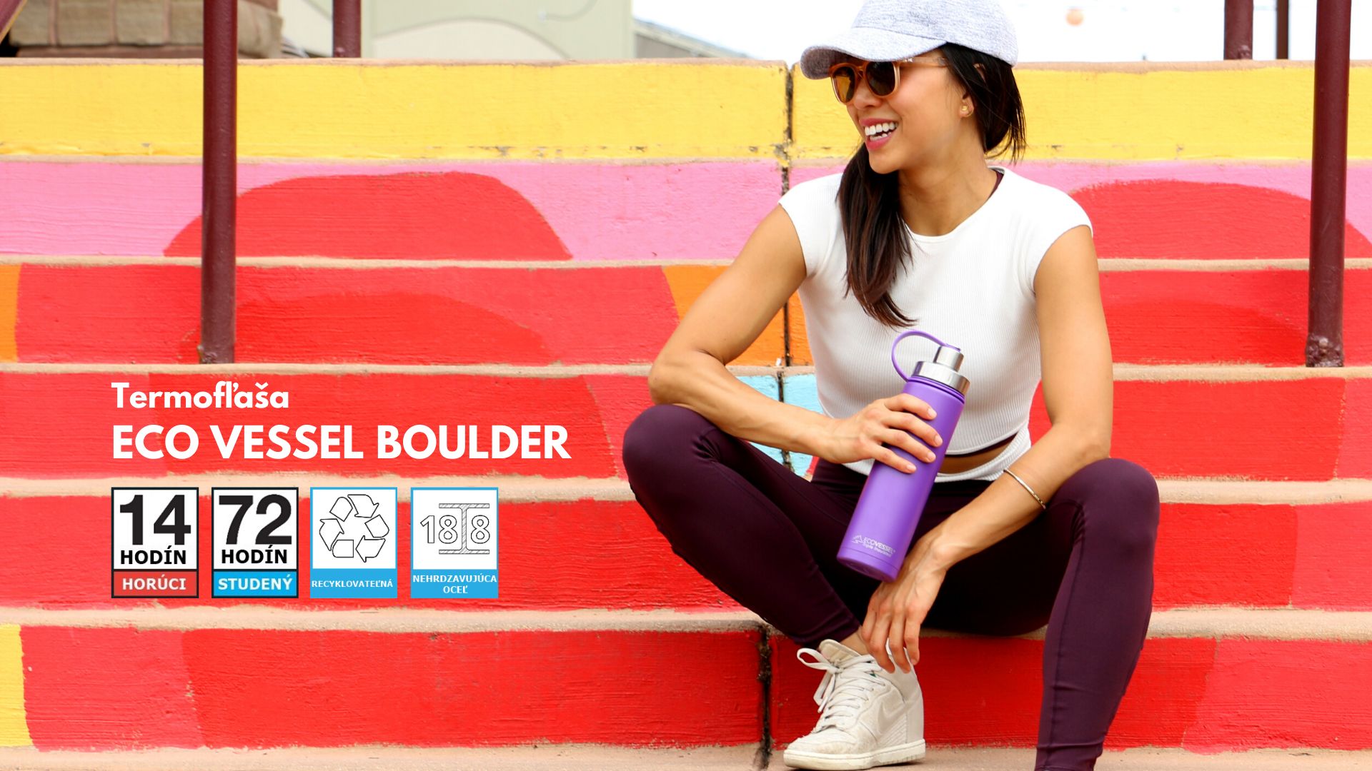 Eco Vessel vakuova termoflasa Boulder